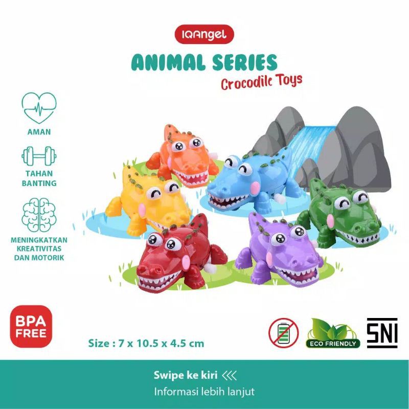 IQ ANGEL CROCODILE TOYS Shopee Indonesia IQ ANGEL CROCODILE TOYS Shopee Indonesia