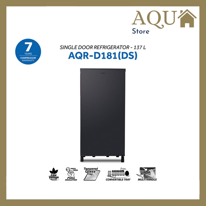 AQUA JAPAN Kulkas 1 Pintu AQR-D181