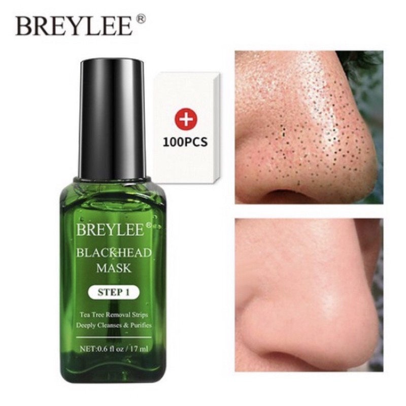 BREYLEE Blackhead Mask (STEP 1) / Pore Serum (STEP 2)