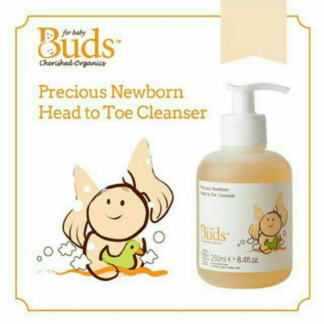 Buds Precious Newborn Head to Toe Cleanser