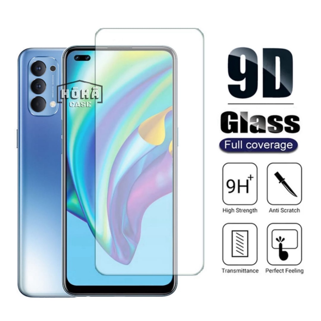 PROMO Tempered Glass OPPO Reno4 / Reno6 / Reno6 5G TG Layar FULL COVER BENING Premium Anti Gores Kaca Reno 4 / Reno 6 / Reno 6 5G