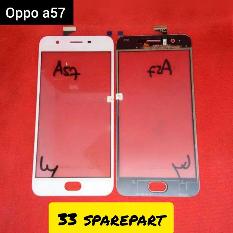 TOUCHSCREEN / LAYAR SENTUH OPPO A57 ORIGINAL