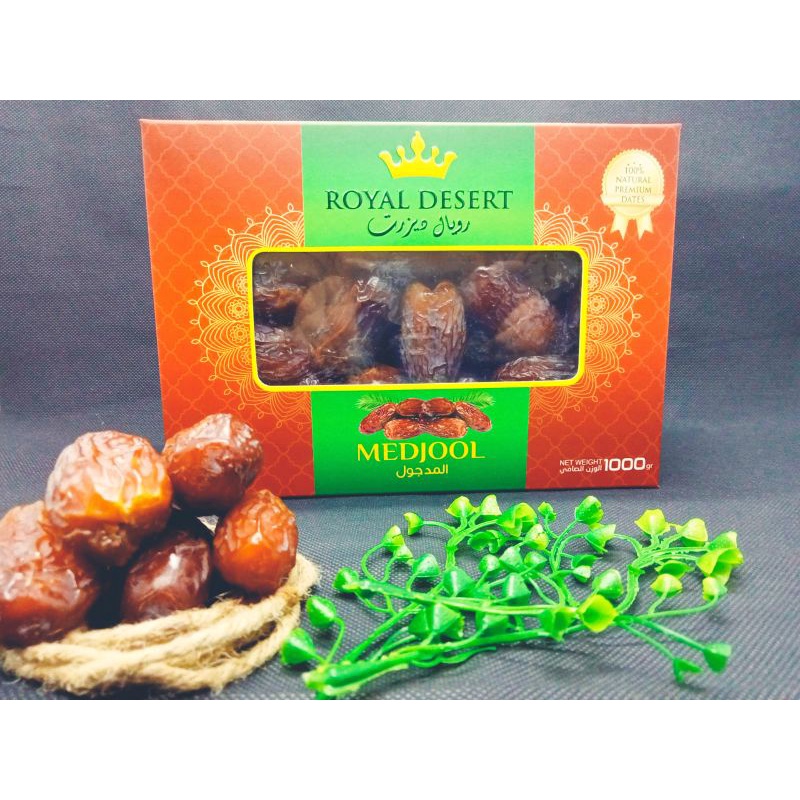 

Medjool Royal Desert Kemasan Kotak Ekslusif 1 Kg