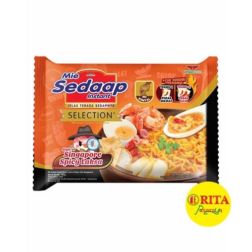 

Sedaap Mie Kuah Singapore Spicy Laksa 89gr