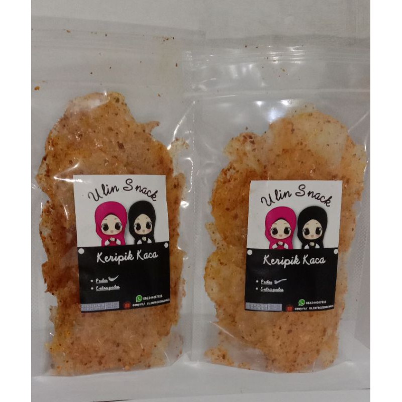 

Keripik kaca enak pedas!!!!