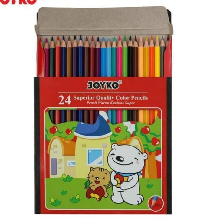 

Harga Murah pensil warna panjang joyko 24 warna