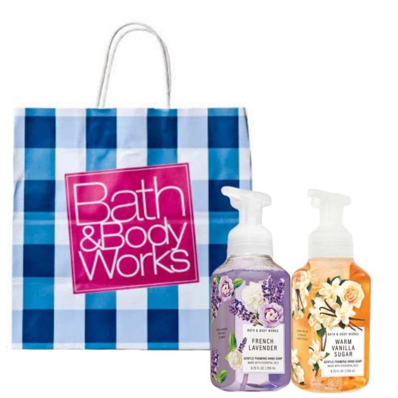 BBW FRENCH LAVENDER RASPBERRY TANGERINE JAPANESE CHERRY BLOSSOM WARM VANILLA SUGAR GIFT SET PAKET BATH &amp; BODY WORKS