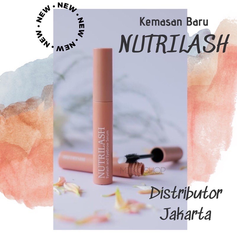 [READY] Nutrilash serum new formula JAKARTA bulumata Ampuh panjang tebal