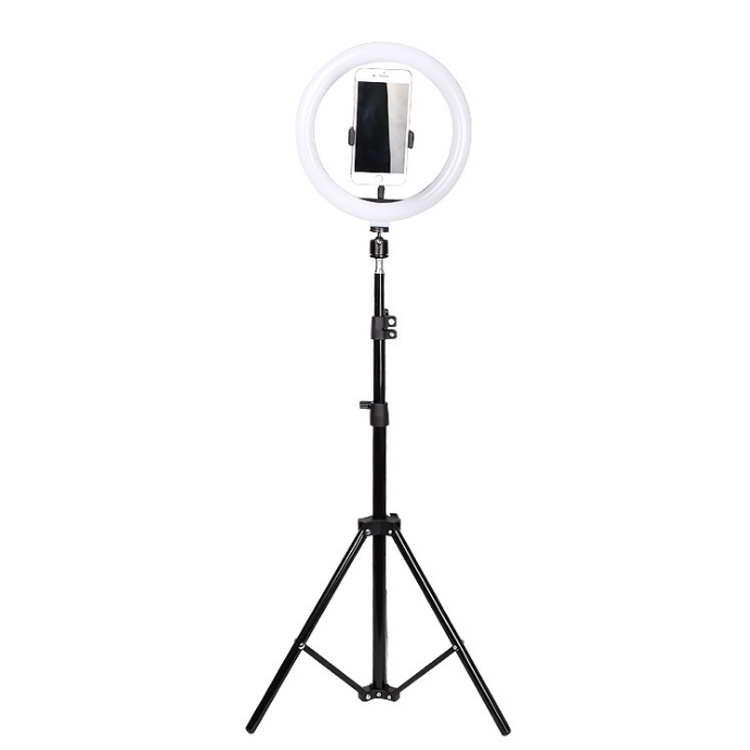 Ring Light Make Up Stand Tripod Lampu Selfie Vlog 26cm LED - Dreal Entrepreneur