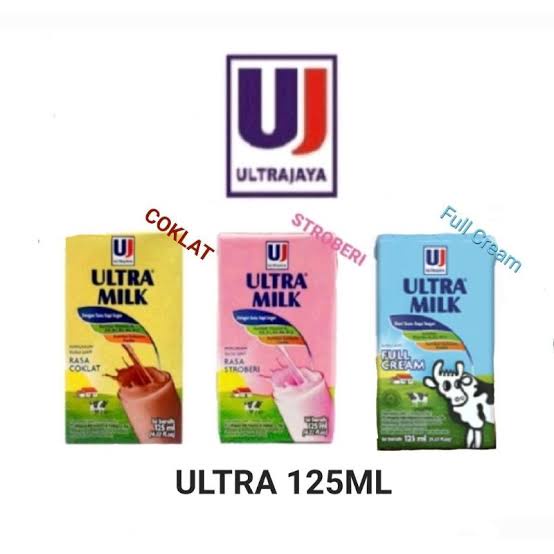 

Susu Ultra Milk UHT 125 ml [SATUAN]