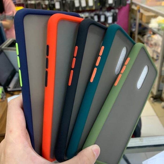 VIVO Y91 Y93 Y95 Soft Hard Case Slim Doff Matte Frosted Warna