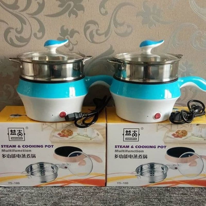 Grosir Bukittinggi Panci Elektrik Serbaguna Steamer