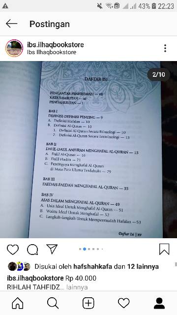 Rihlah tahfid metode pendidikan dan menghafal alquran