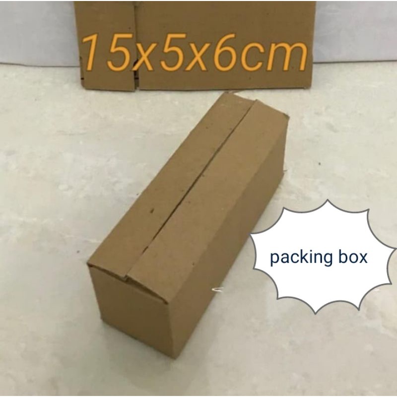 

kardus uk.15x5x6 cm box packing/aksesoris dll