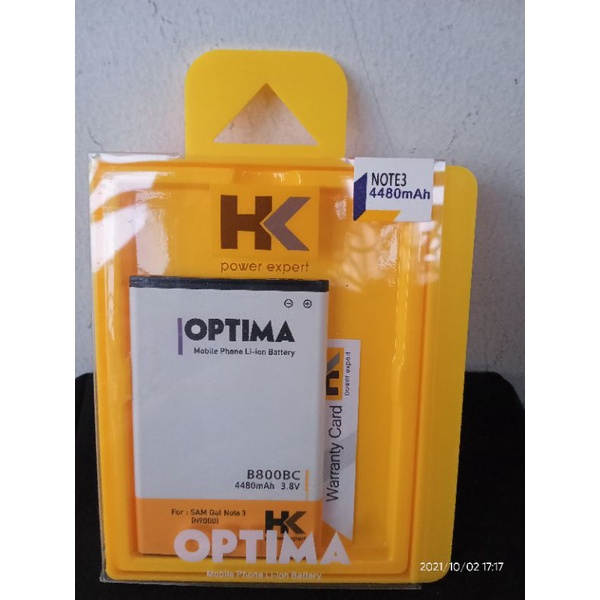 Baterai double power Samsung Note 3 N9000 B800BC