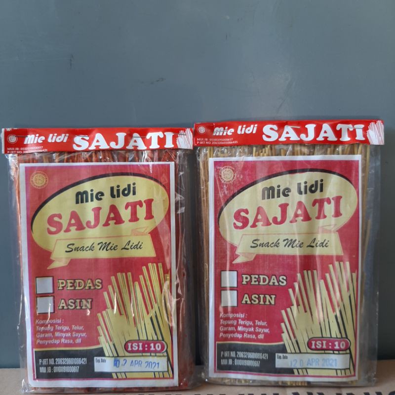 

Mie Lidi (Isi 10 Pcs)