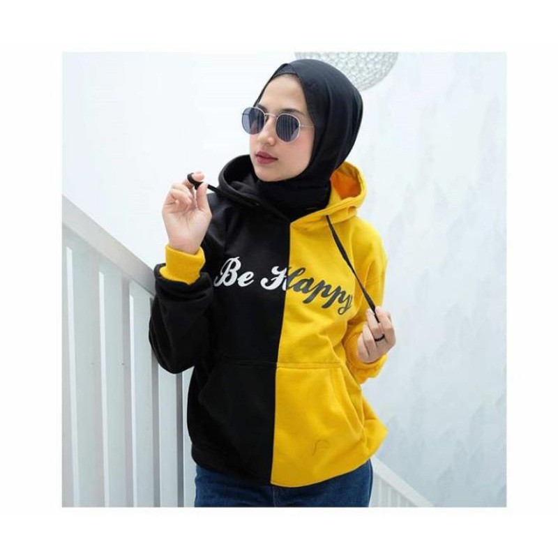 BEHAPPY HOODIE || SWEATER HOODIE PRIA DAN WANITA #BEH