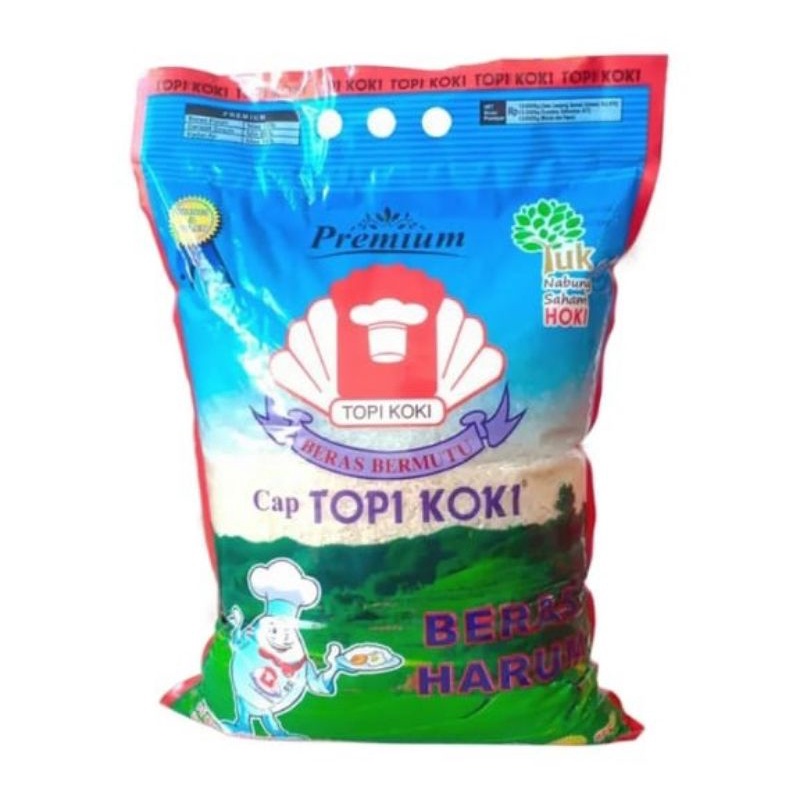 

Beras Premium Topi Koki 5kg