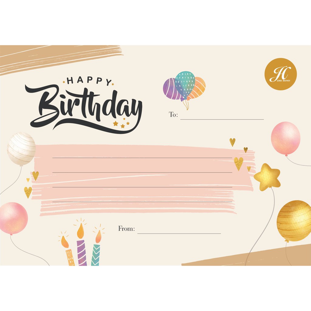 Kartu Ucapan Hadiah Gift Anniversary Graduation Birthday Wedding Natal Polos