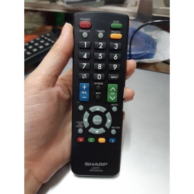 REMOT TV LED SHARP ORIGINAL