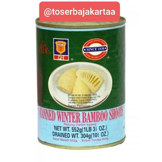 

Winter Bamboo Shoot / Rebung Kaleng 552gr