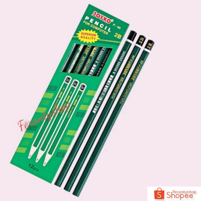 Hot item Pensil 2B merk joyko P-88 isi 12 pcs