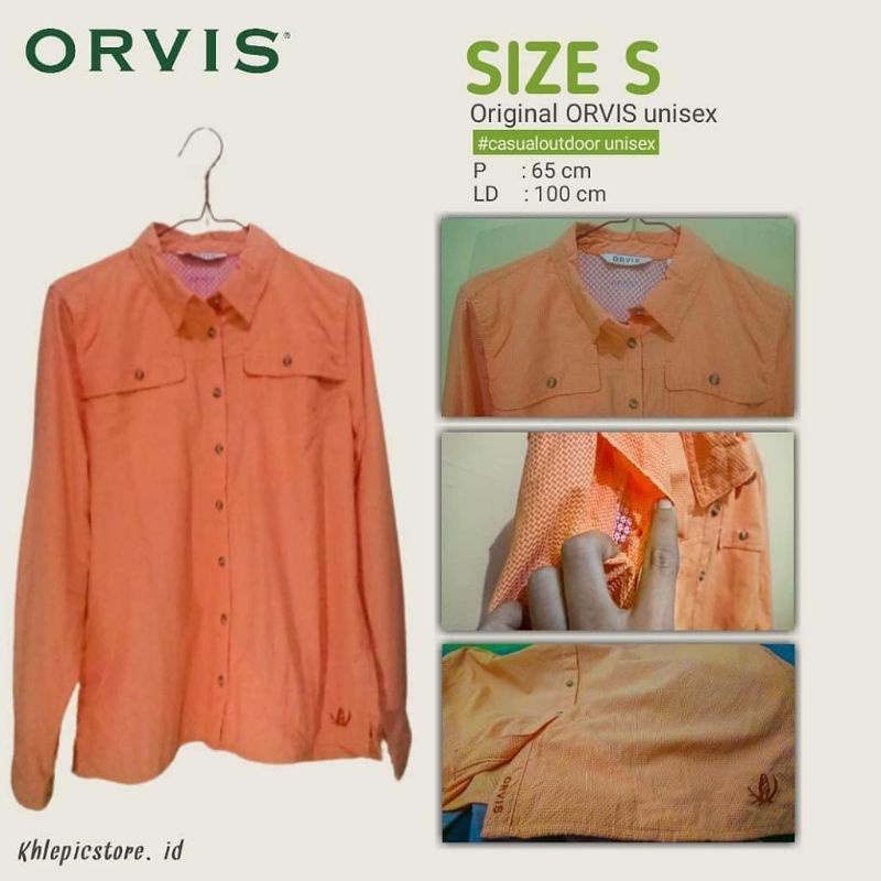 ORVIS KEMEJA CASUAL OUTDOOR