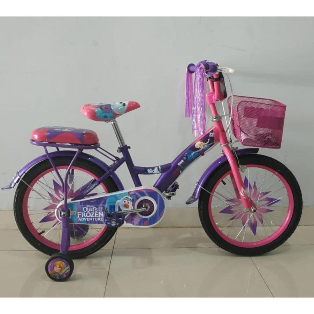  Sepeda  Anak  18 Element Frozen 3 0 Shopee  Indonesia