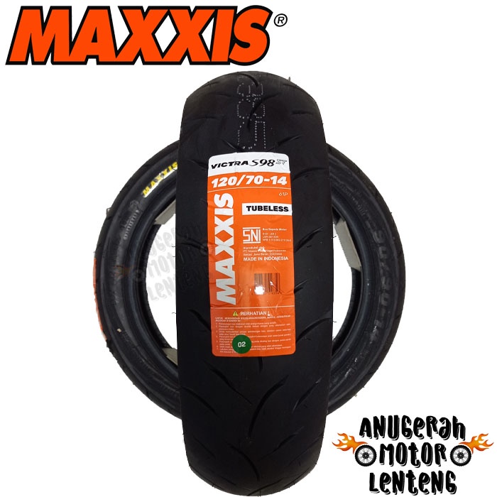 Ban Belakang Tubeless PCX 150 Maxxis Victra 120/70-14 120 70 14