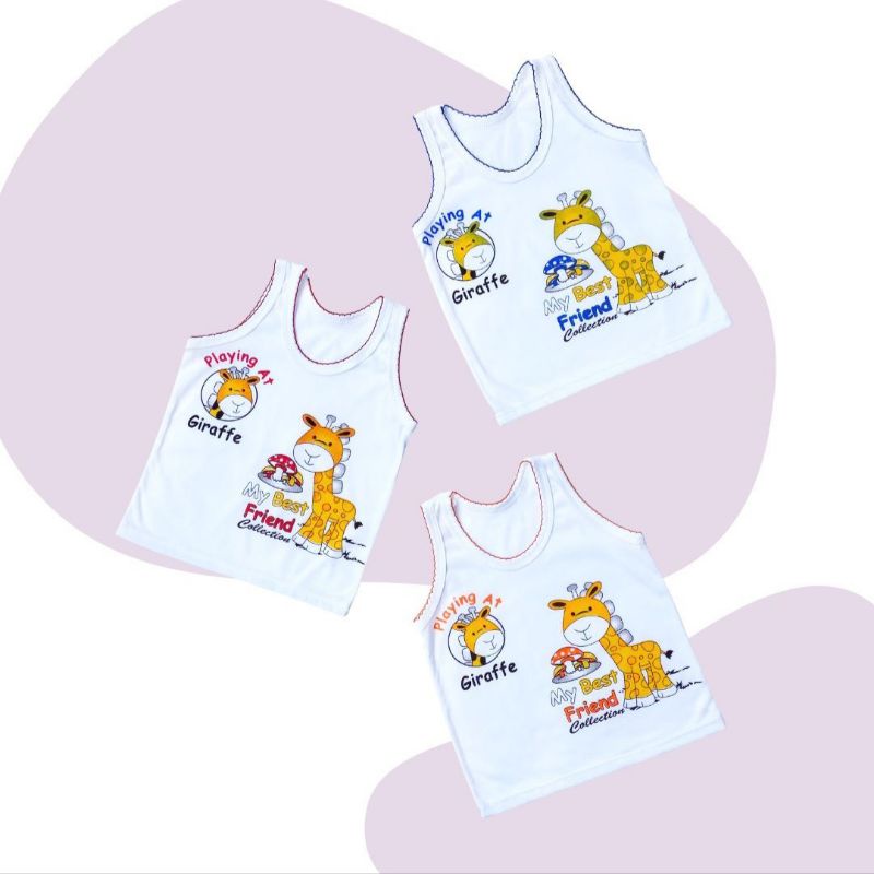 FIYELI SINGLET/KAOS DALAM PIKO SABLON