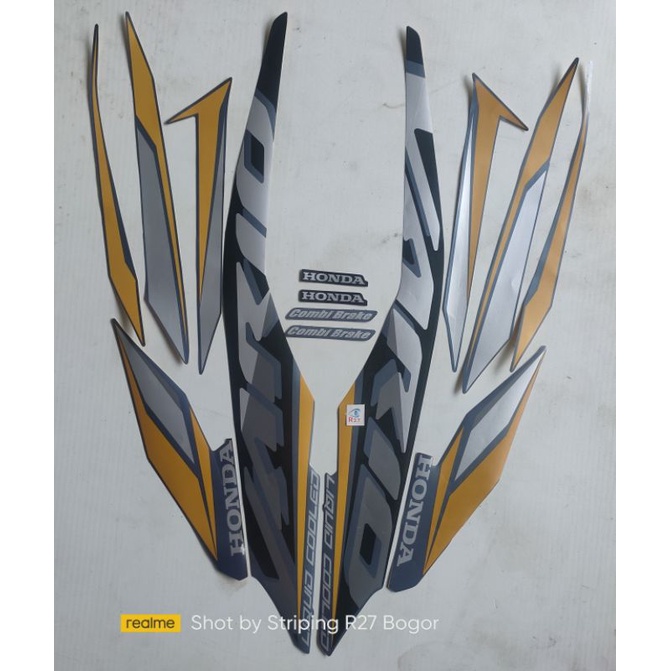 Striping sticker stiker VARIO 125 2021 BIRU MATTE BLUE