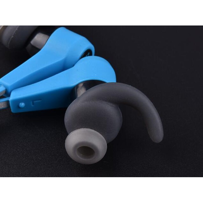 Silicone Eartips Eargels Earbuds Hook For Bluetooth Earphone 3 Pair