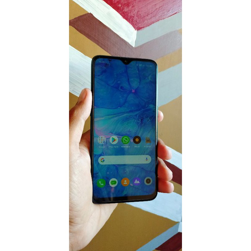 realme 5 pro 8/128 seken Hijau Kristal