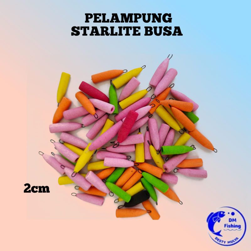 PELAMPUNG STARLITE BUSA 2CM