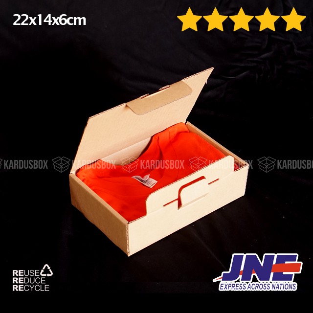 

10pcs Kardus Box Diecut [22x14x6cm]