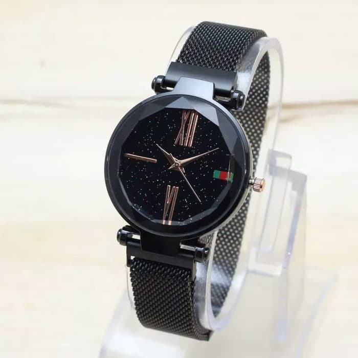 READY JAM TANGAN WANITA GUCCI MAGNET - Hitam