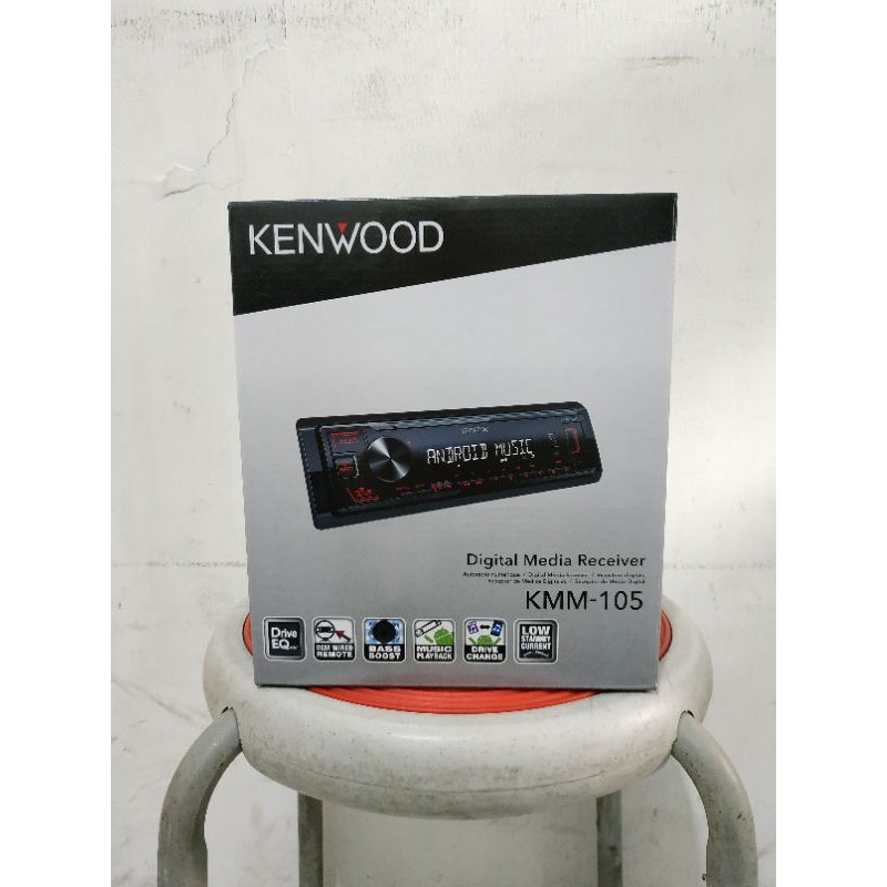 Kenwood kmm 103 - single din kenwood kmm 103 - digital media receiver kenwood kmm103 - usb radio rmt