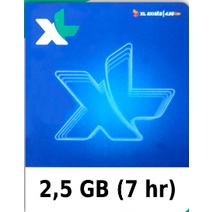 Voucher XL 2,5 GB 7 hari