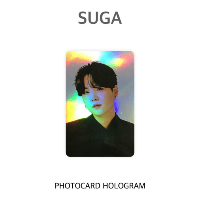 Photocard Hologram BTS New Years Eve 2021