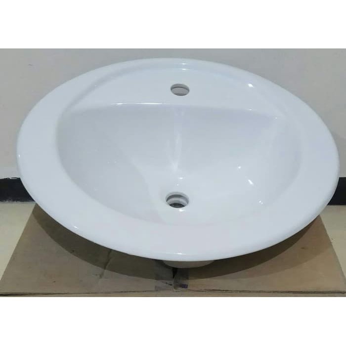 Toto Wastafel - Wash Basin warna White L521V3 Body Only (Go-send)