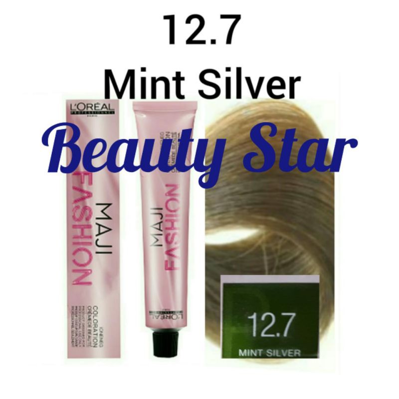 LOREAL MAJIFASHION NO. 12.7 MINT SILVER 50ML