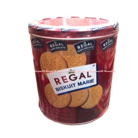 Regal Marie Biscuits Biskuit Regal Kaleng 550gr Regal Marie Biscuits Biskuit Mari Regal Biscuit Bulat Marie Reggal Susu dan Mentega Biskuit Penganjal Lapar