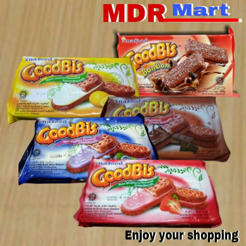 

GOODBIS Inafood biskuit all varian 200gr