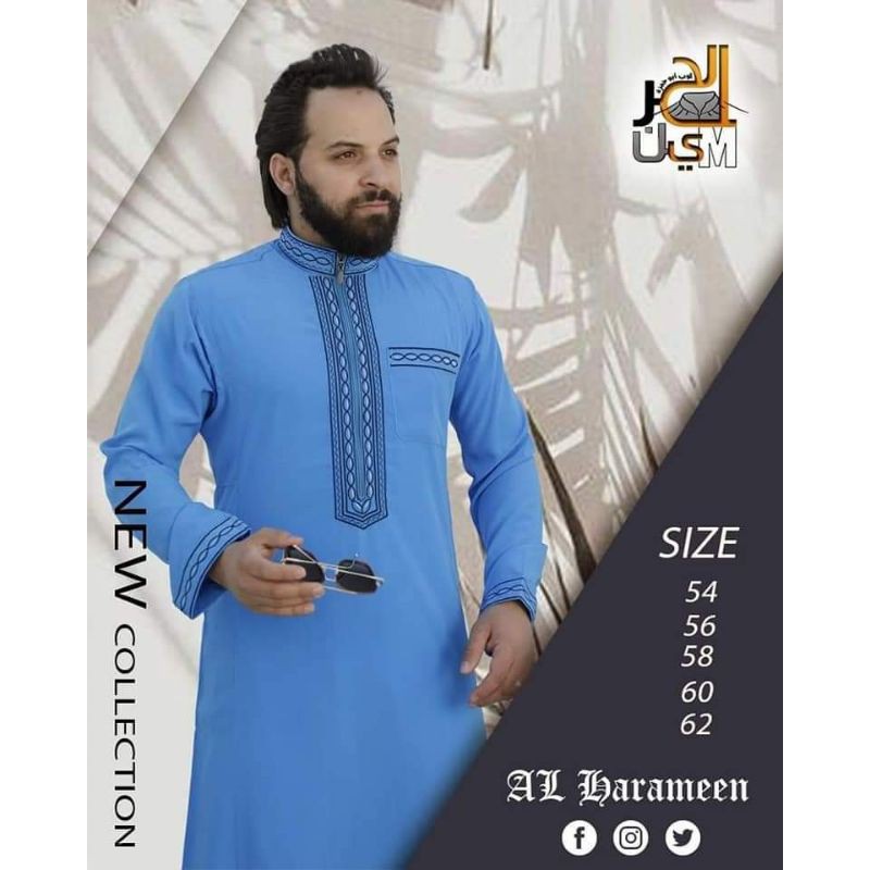 Jubah alharamainim import mesir premium original