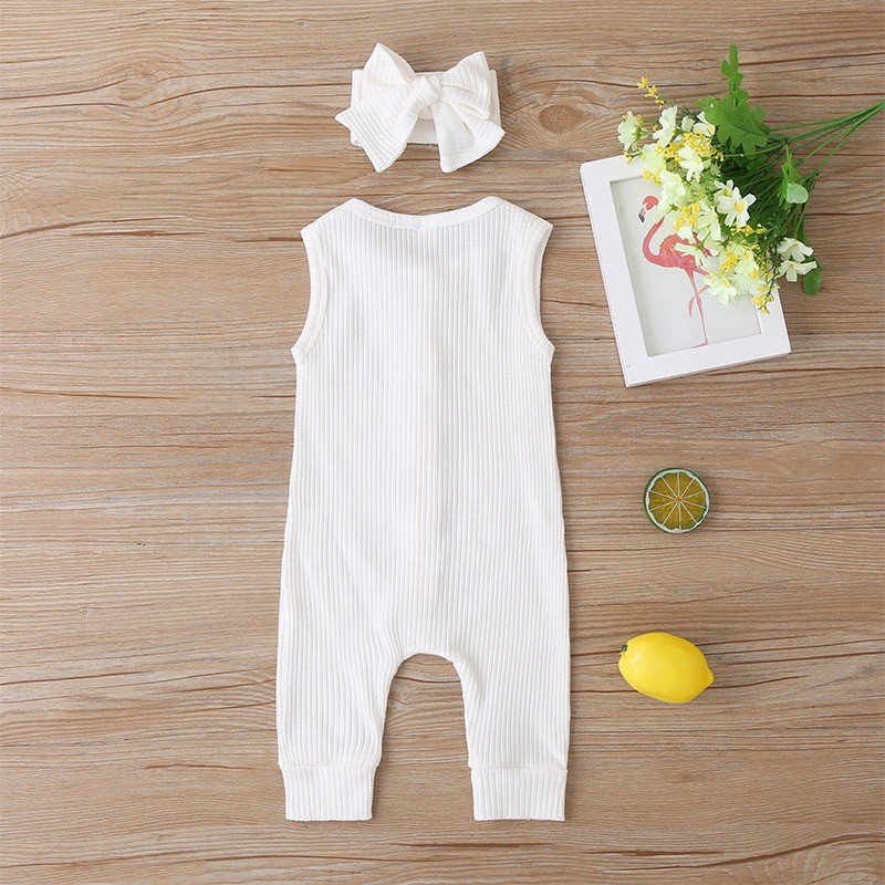 (free ribbon) 0-12bln JUMPER BASIC BAYI | JUMPSUIT ROMPER BAJU PAKAIAN ANAK catalog XMY AL