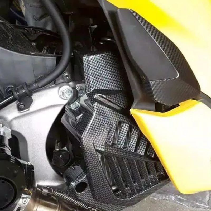 COVER TUTUP RADIATOR PCX ADV VARIO 150 KARBON NEMO