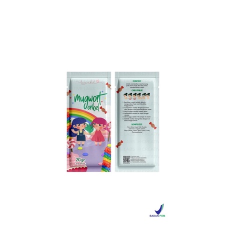 MASKER MUGWORT ORIBEL [ BPOM ]