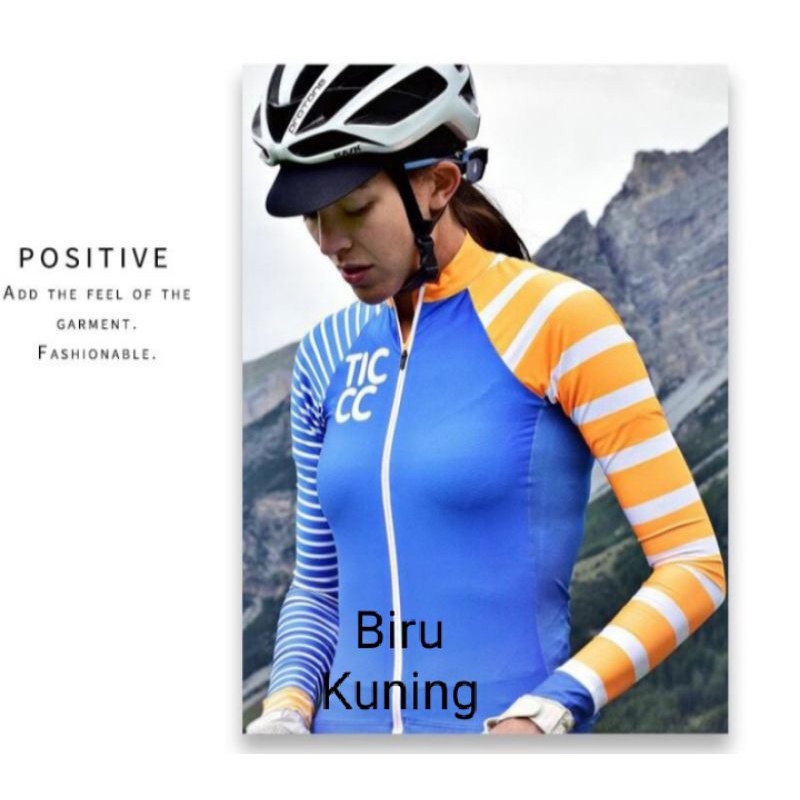 Baju Jersey Cycling Sepeda Bahan Premium Eye catchy Designed