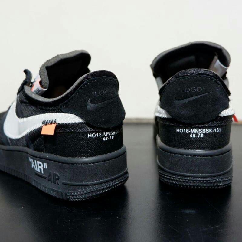 black offwhite af1