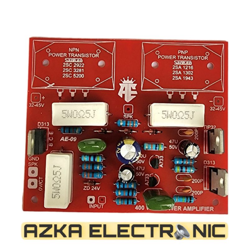 Kit Driver Power Amplifier Sanken Mono Safari 400W AE-09